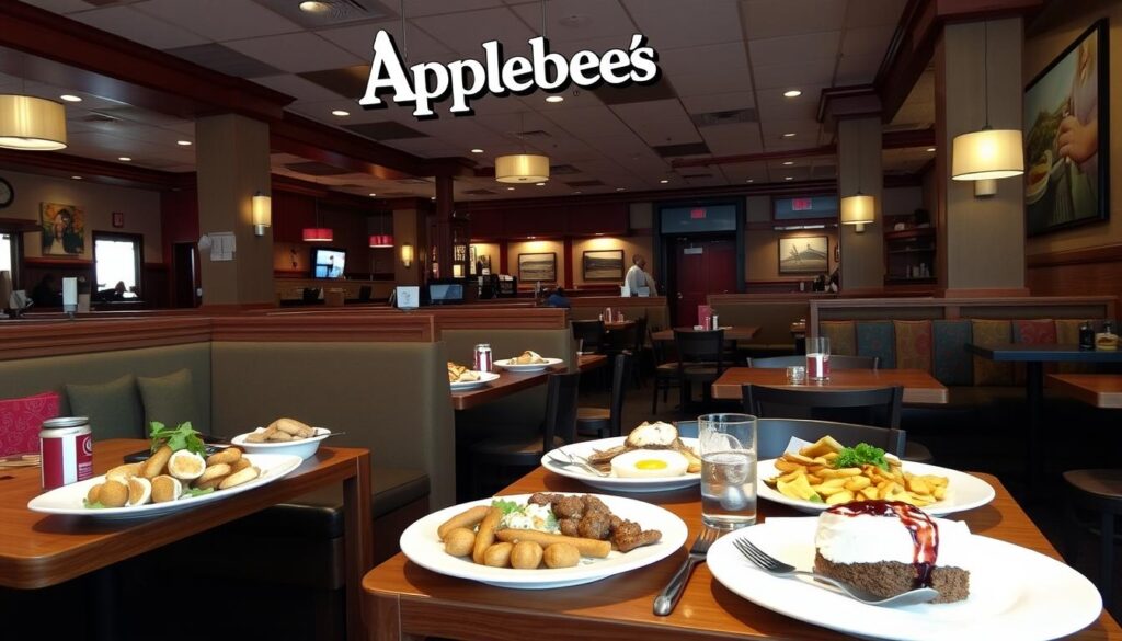 Applebee's dining options