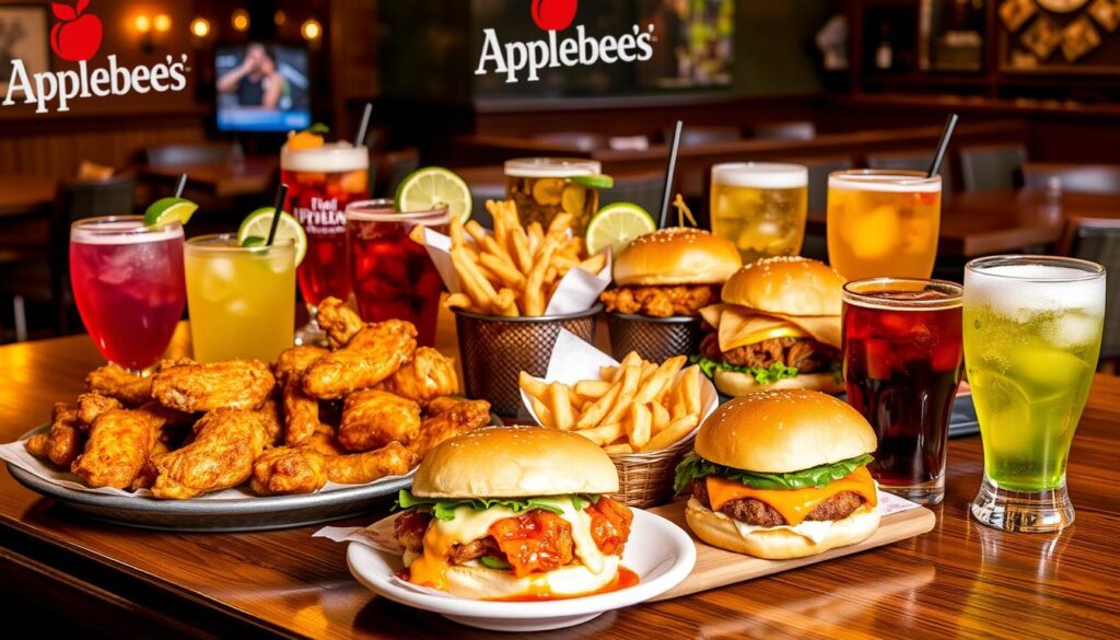 Applebee's happy hour menu items