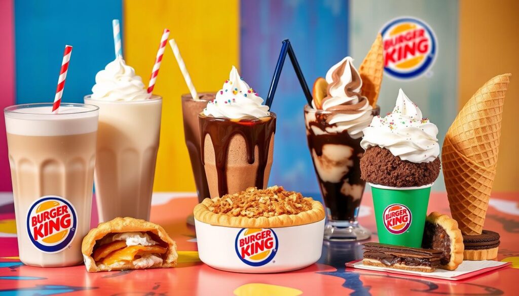 BK desserts variety