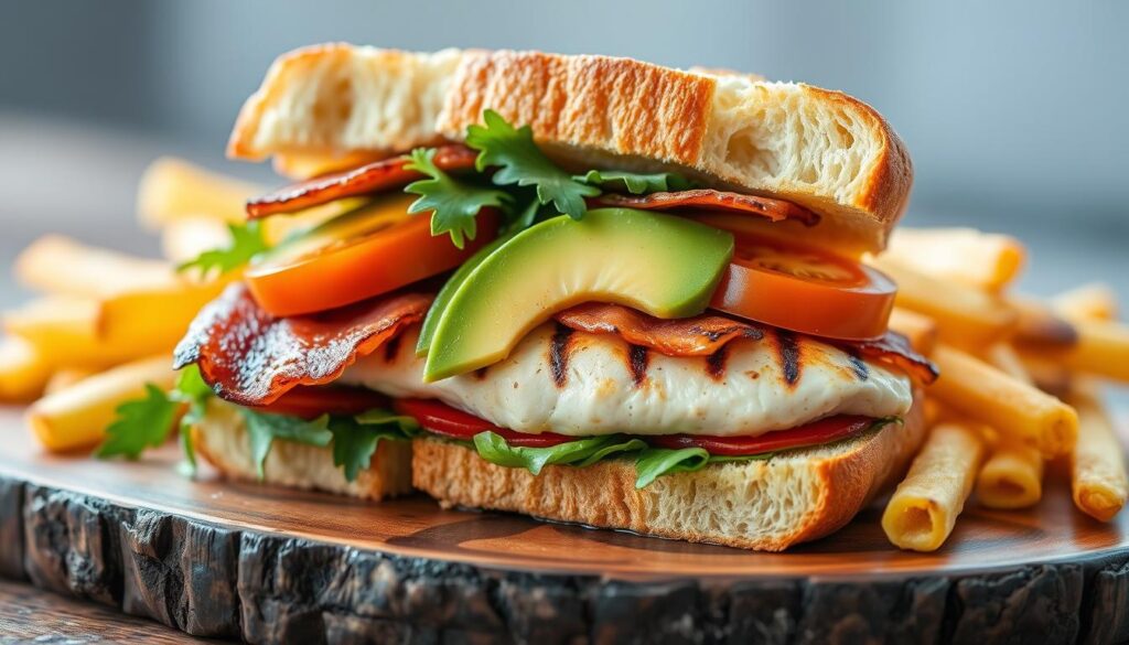 Bacon Avocado Chicken Sandwich