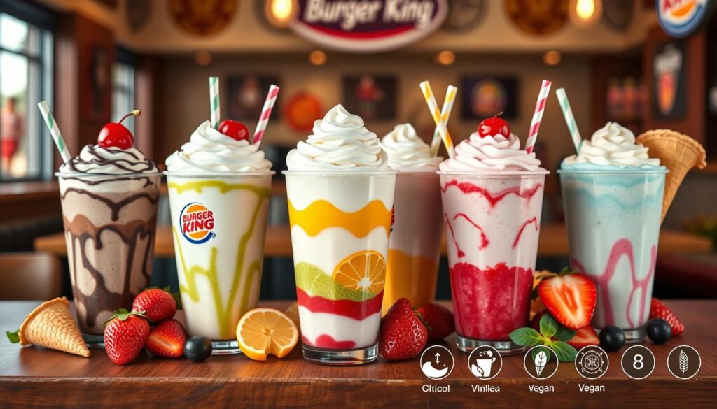 Burger King Shake Dietary Information