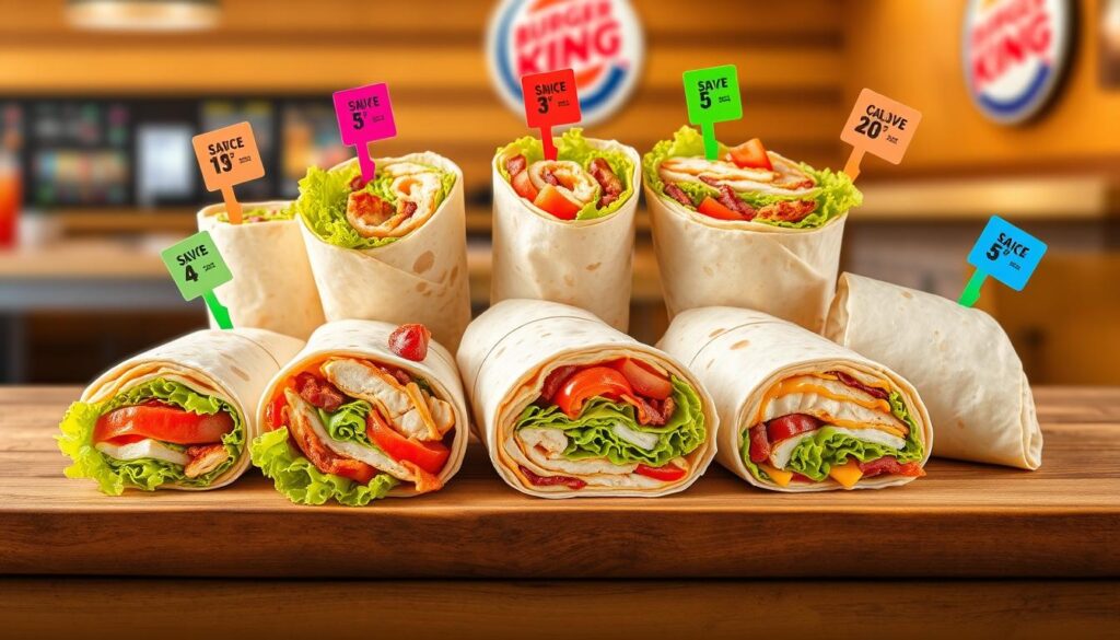 Burger King Wrap Pricing and Calorie Guide