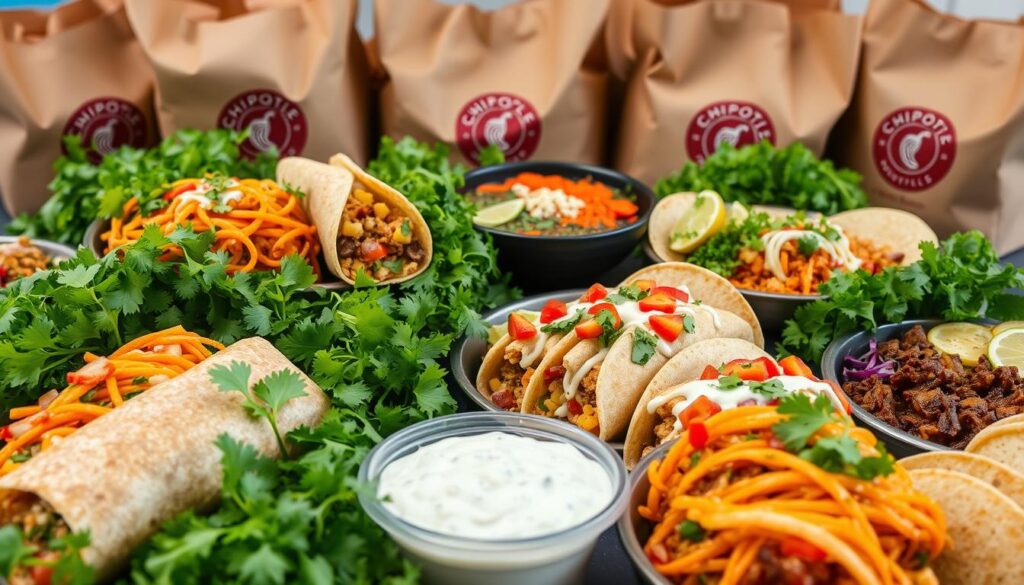 Chipotle delivery and catering services