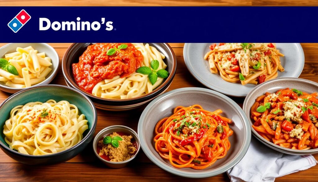 Domino's Pasta options