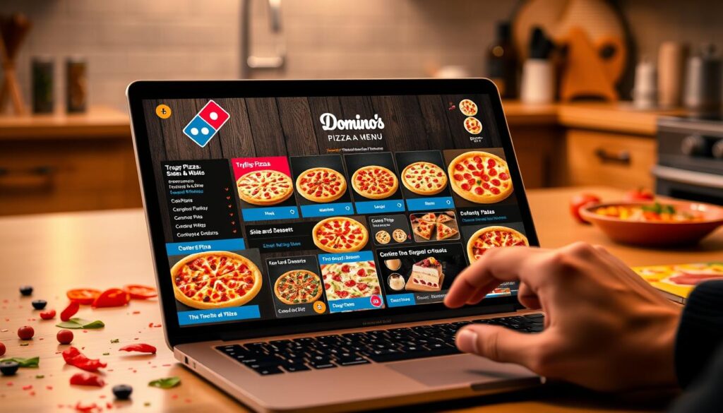 Domino's online ordering