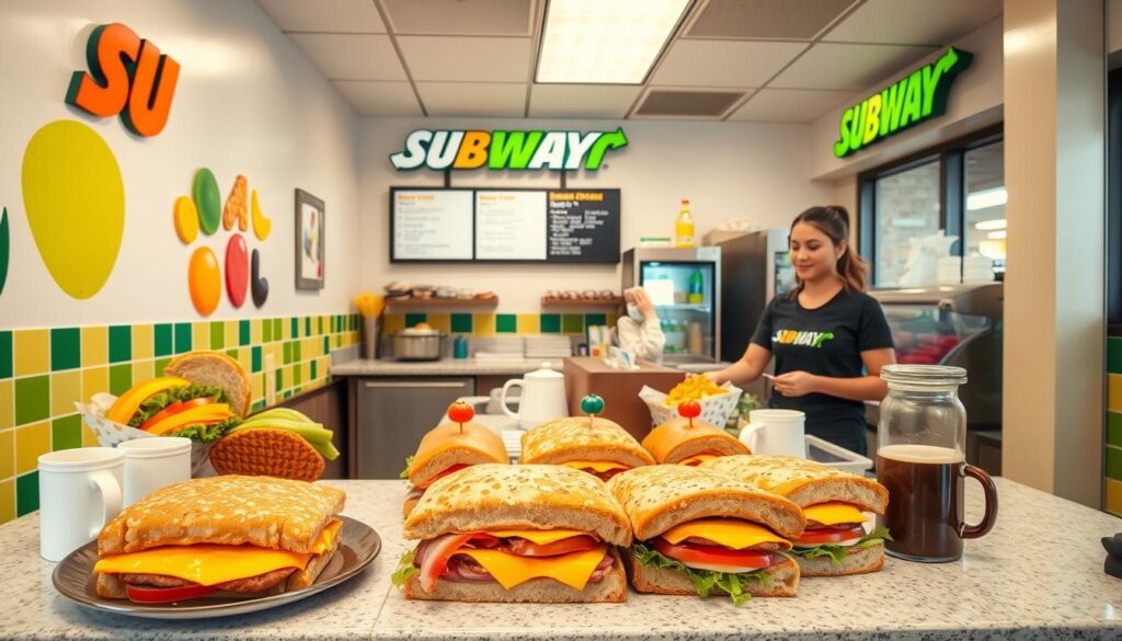 How to order Subway breakfast