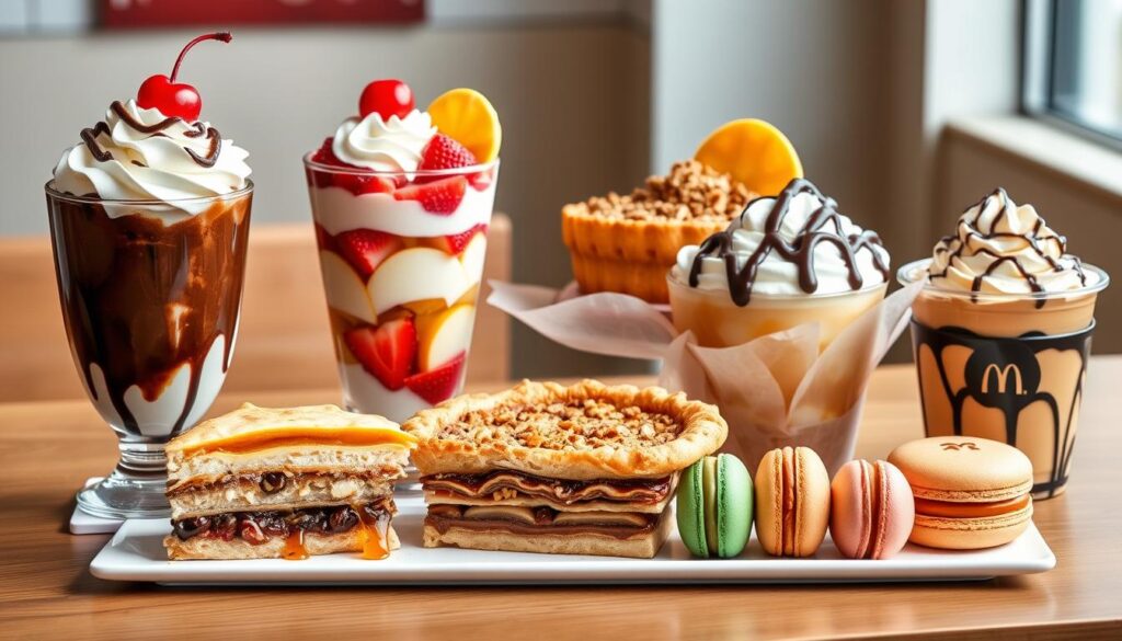 McDonald's McCafe desserts