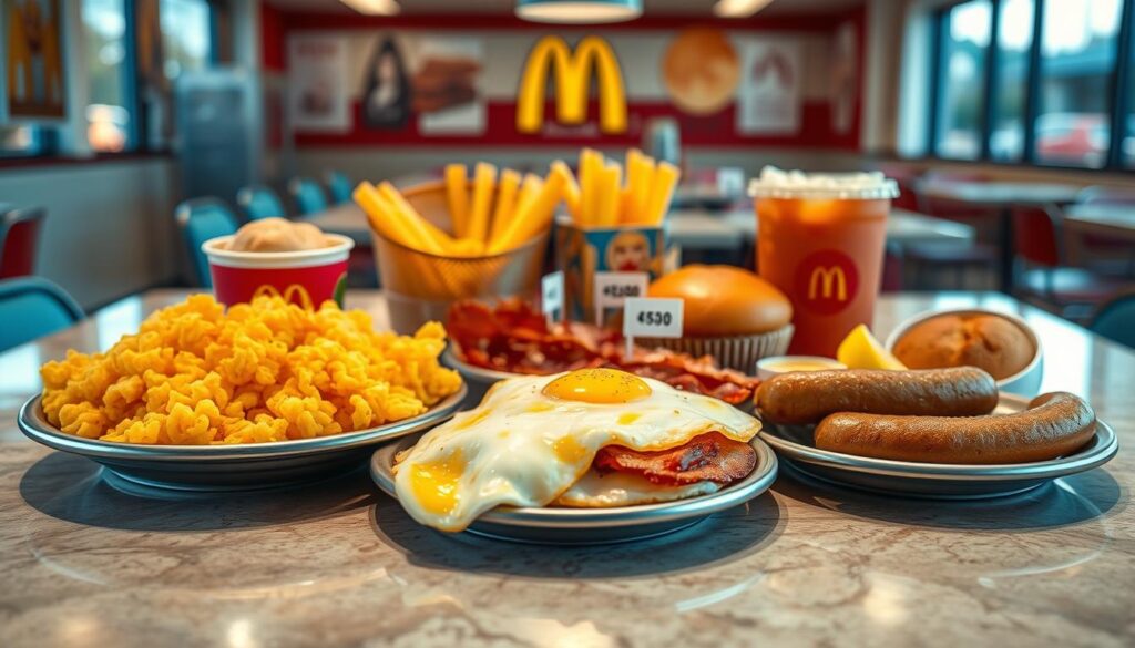 McDonald's breakfast menu prices