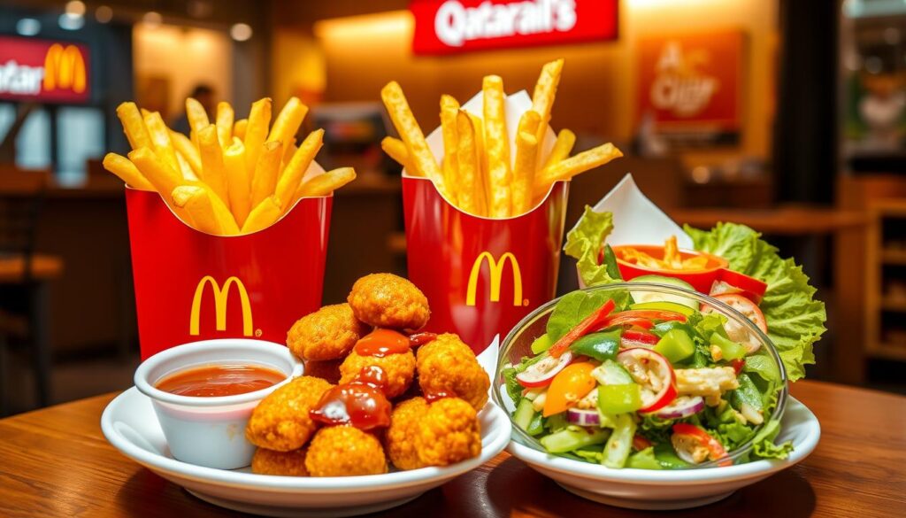 McDonald's sides Qatar