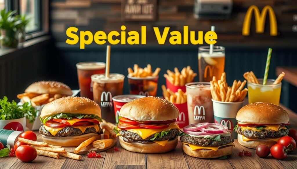 McDonald's special value offers