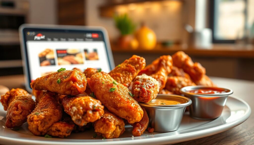 Order Pizza Hut wings online