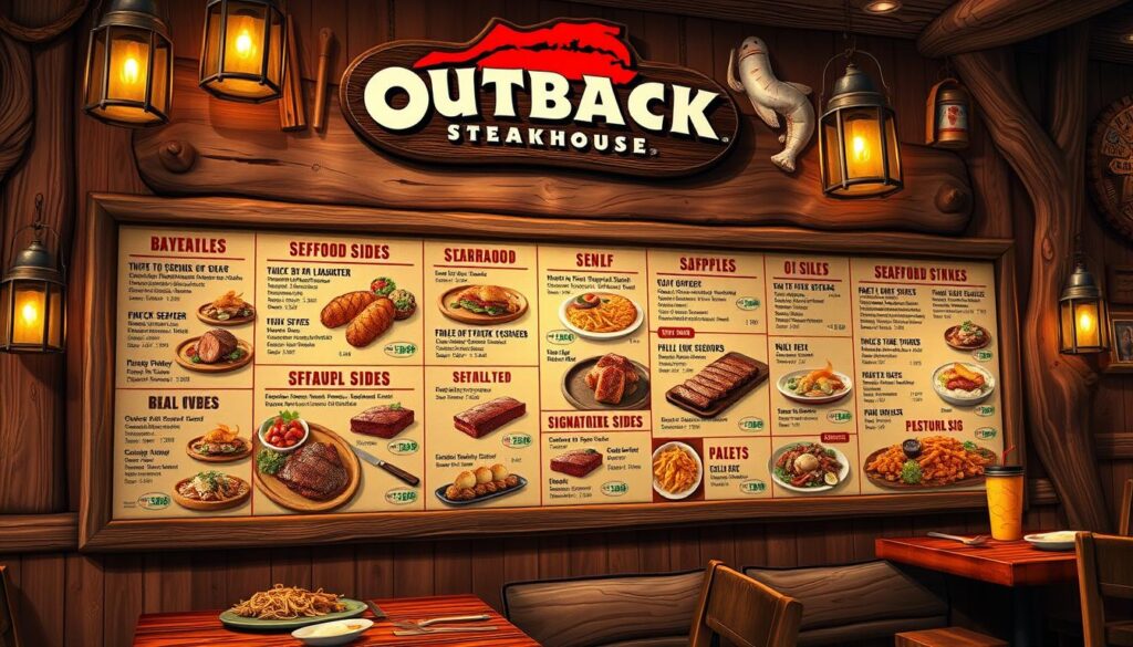 Outback Steakhouse Chicago Menu