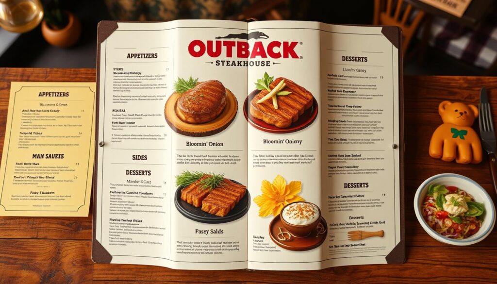 Outback Steakhouse Laughlin Menu