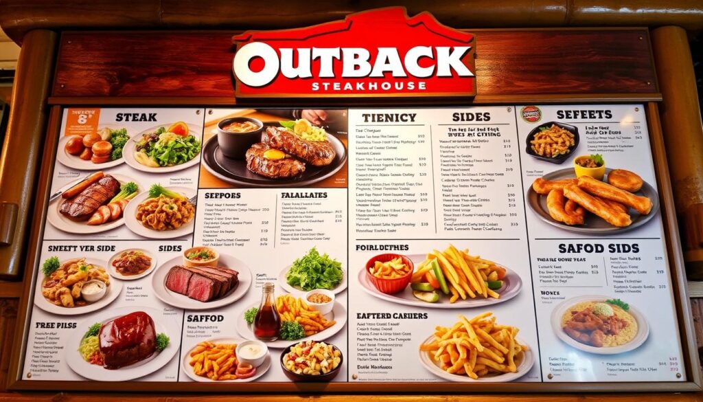 Outback Steakhouse Lubbock Menu