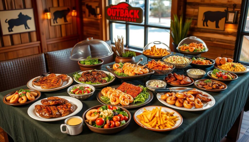 Outback Steakhouse catering menu prices