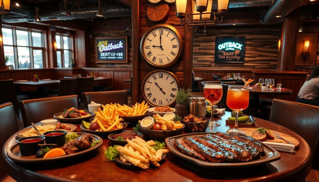 Outback Steakhouse operating hours