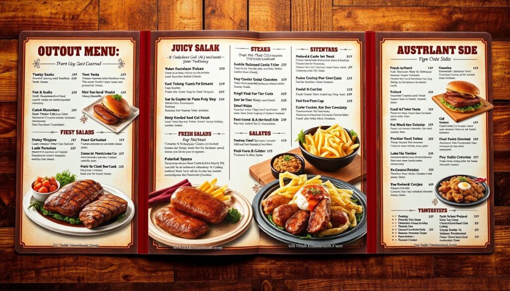 Outback Takeout Menu Omaha