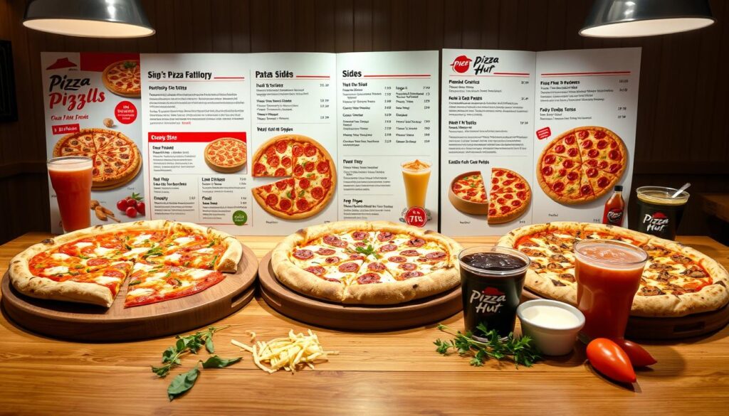 Pizza Hut menu prices