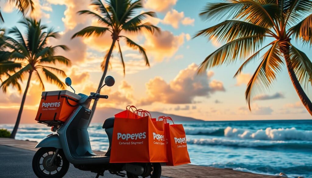 Popeyes Hawaii delivery