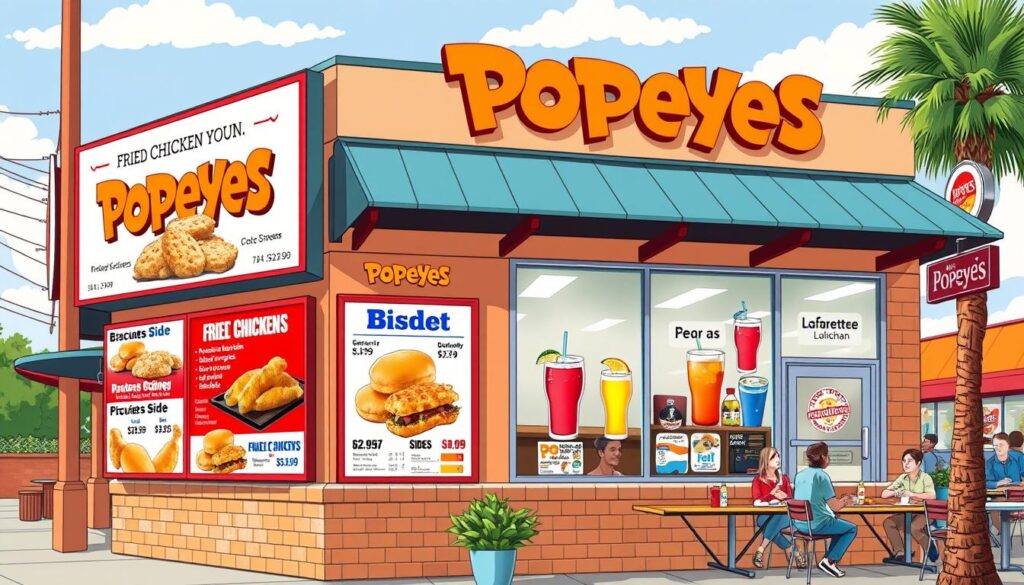 Popeyes Lafayette LA Menu With Prices