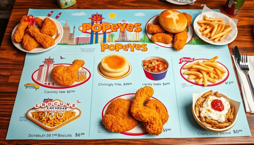 Popeyes Las Vegas Menu With Prices