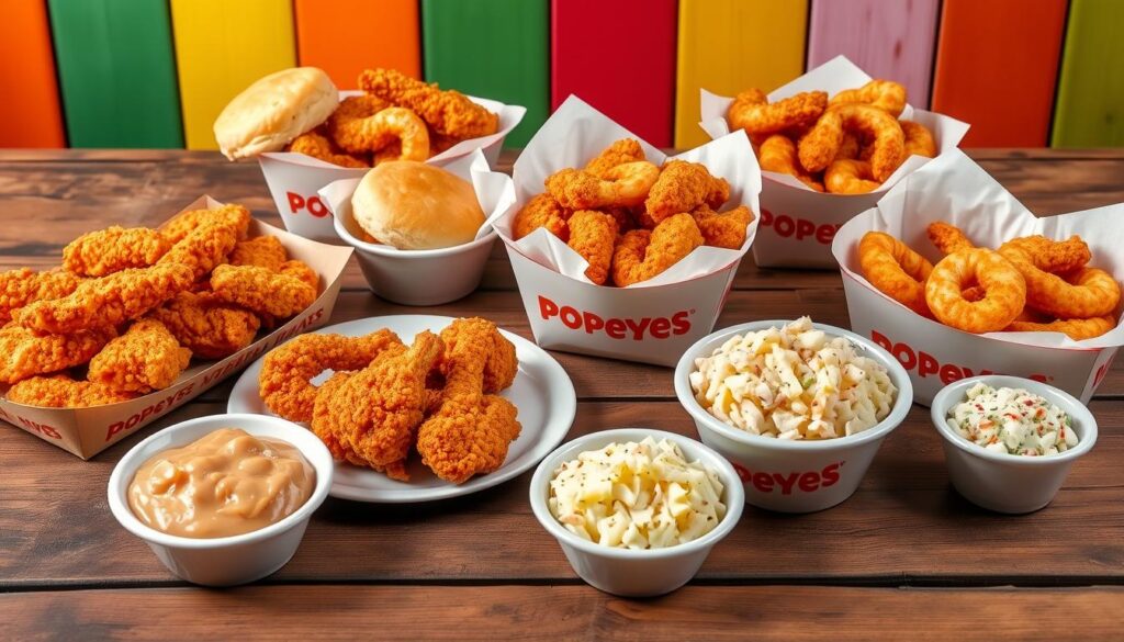 Popeyes combo meals