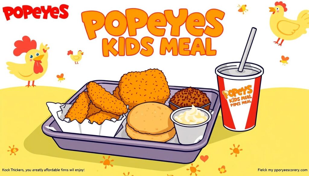 Popeyes kids meal prices