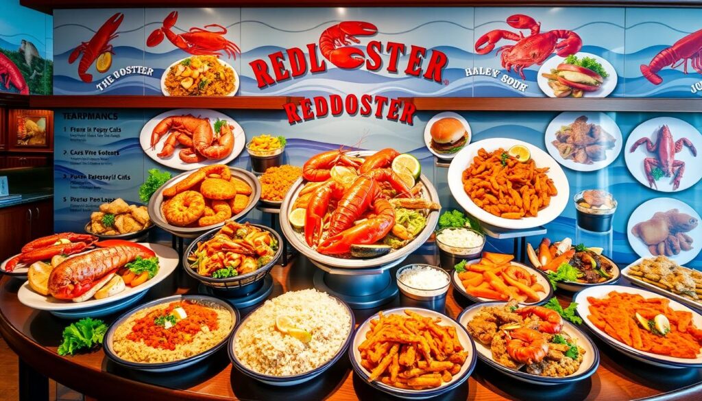 Red Lobster Anderson menu diversity