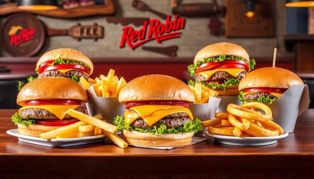 Red Robin gourmet burgers prices