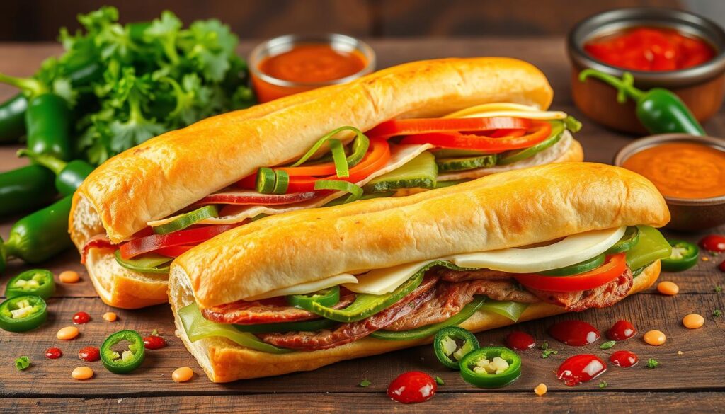 Spicy Subway Sandwiches