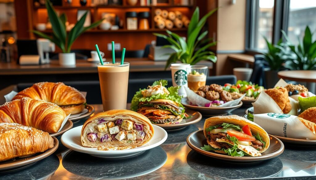 Starbucks UK food menu