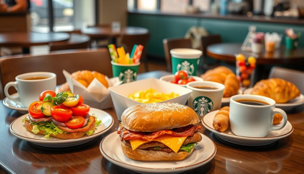 Starbucks breakfast combos