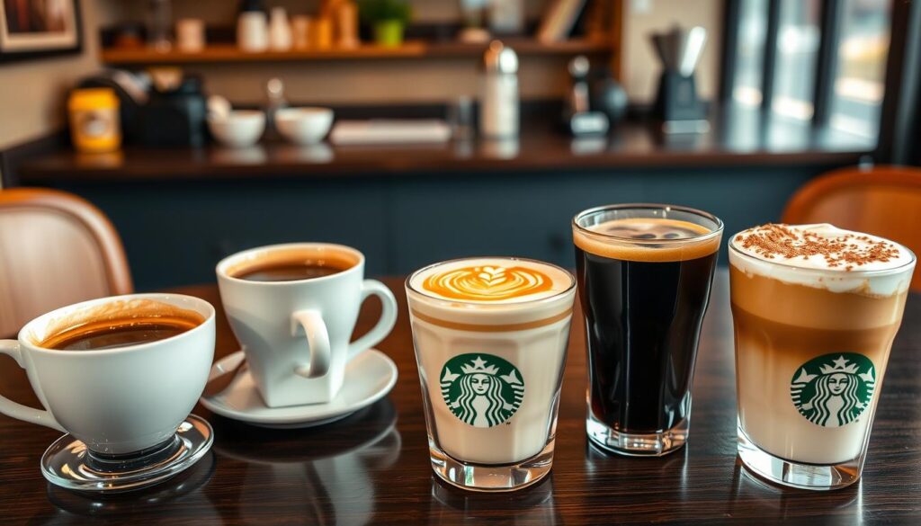 Starbucks espresso drinks