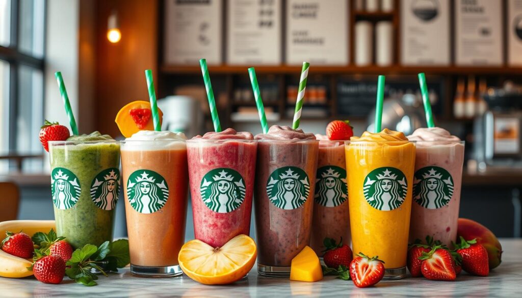 Starbucks smoothie flavors