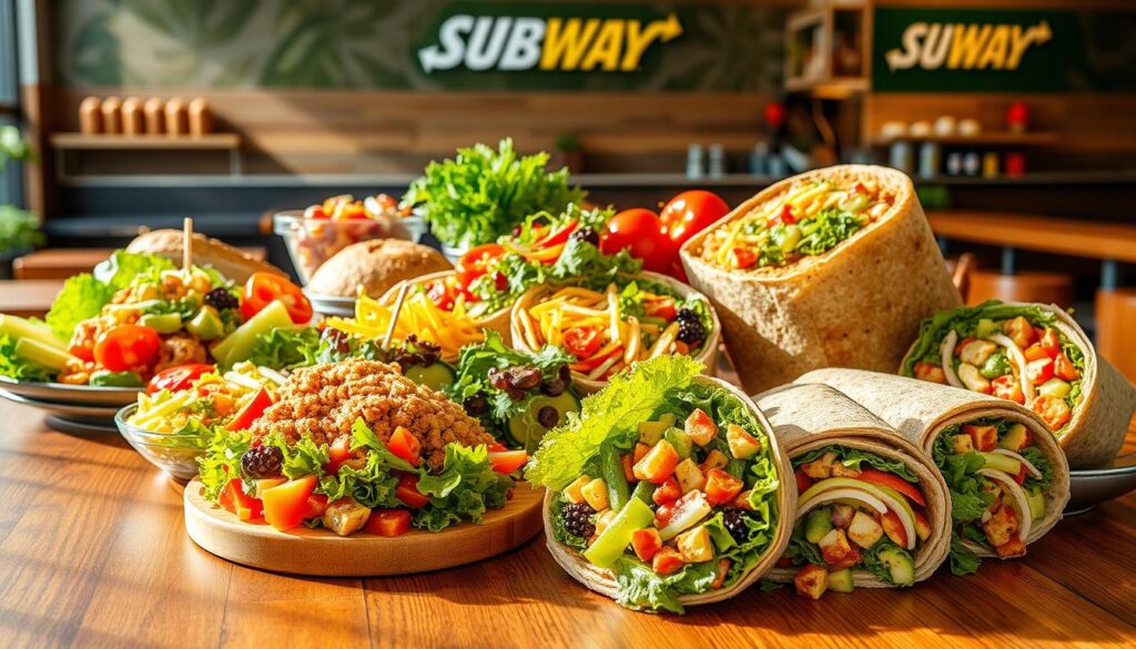 Subway healthy options