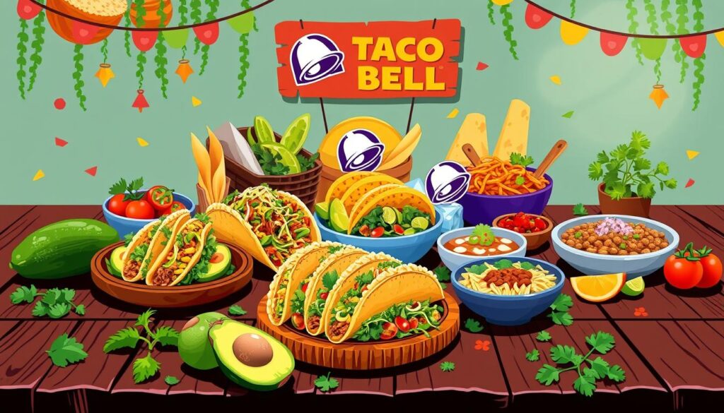 Taco Bell vegetarian menu