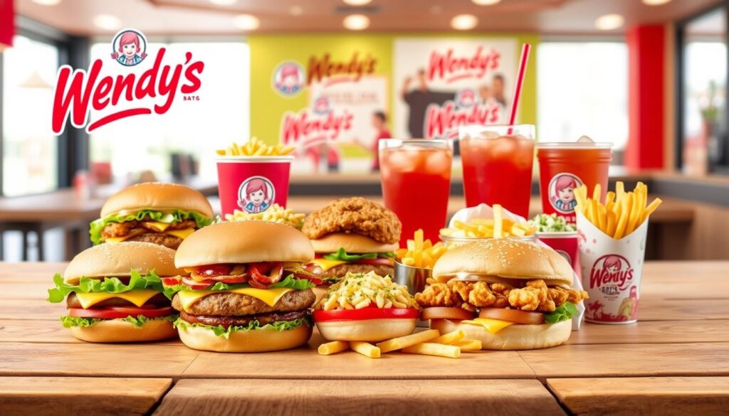 Wendy's Lunch Menu