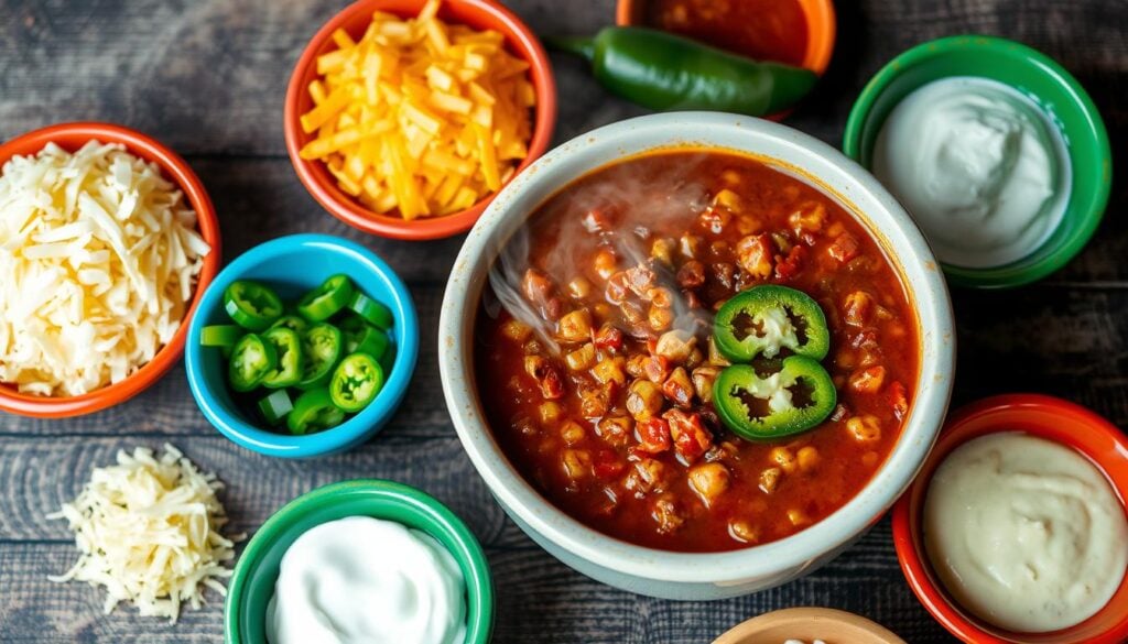 Wendy's chili toppings