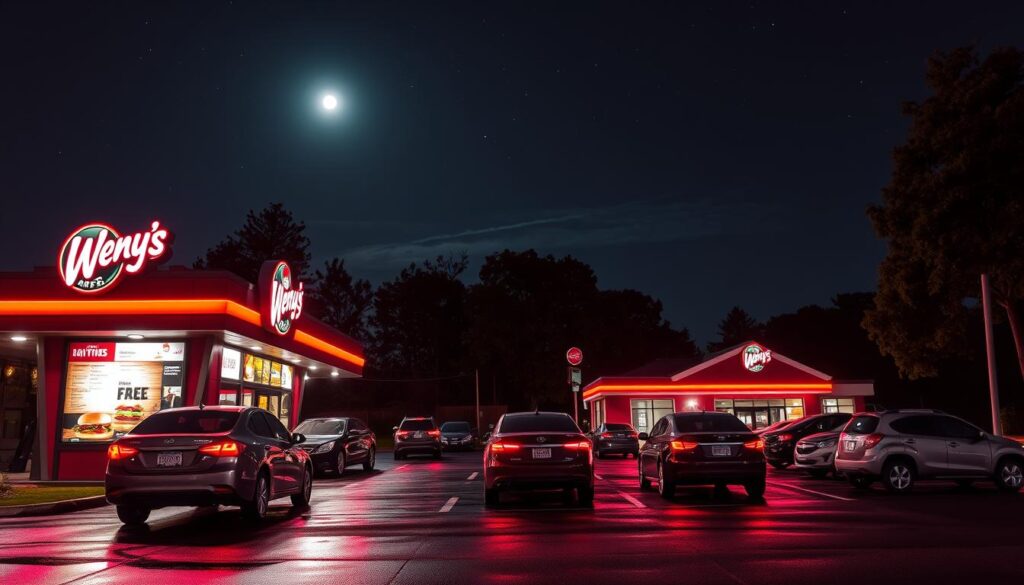 Wendy's late night drive-thru