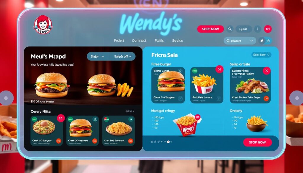 Wendy's online ordering