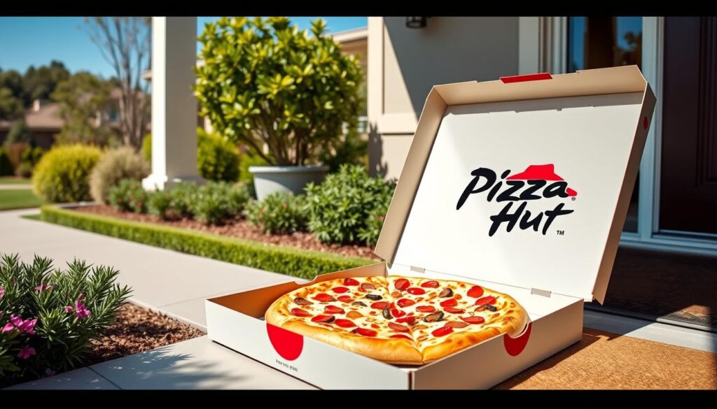 contactless delivery Pizza Hut