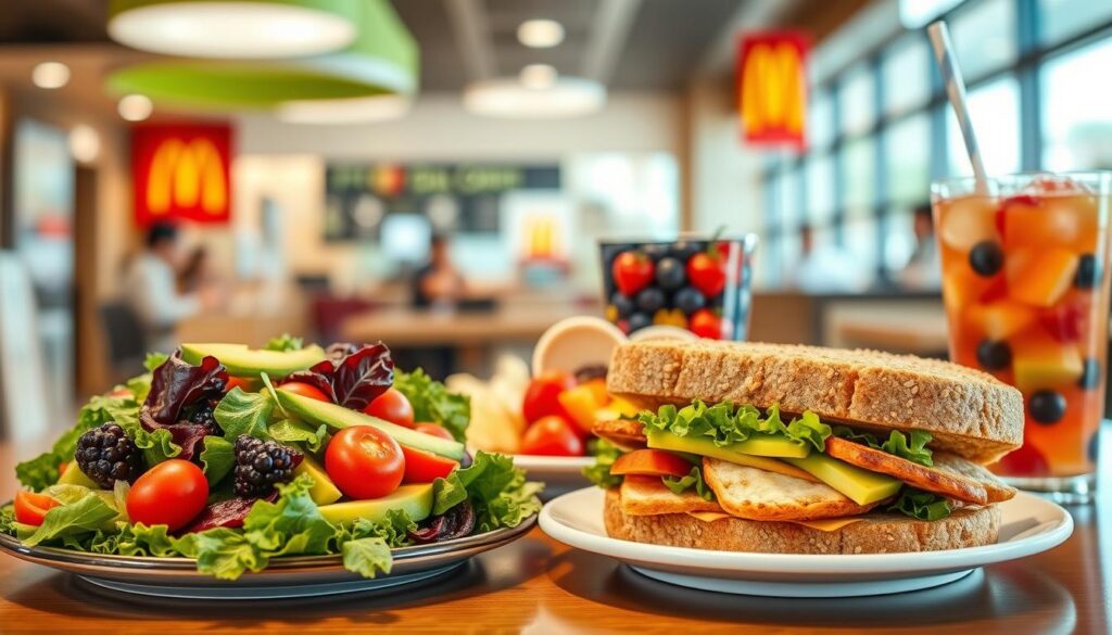 health-conscious meals at McDonald's