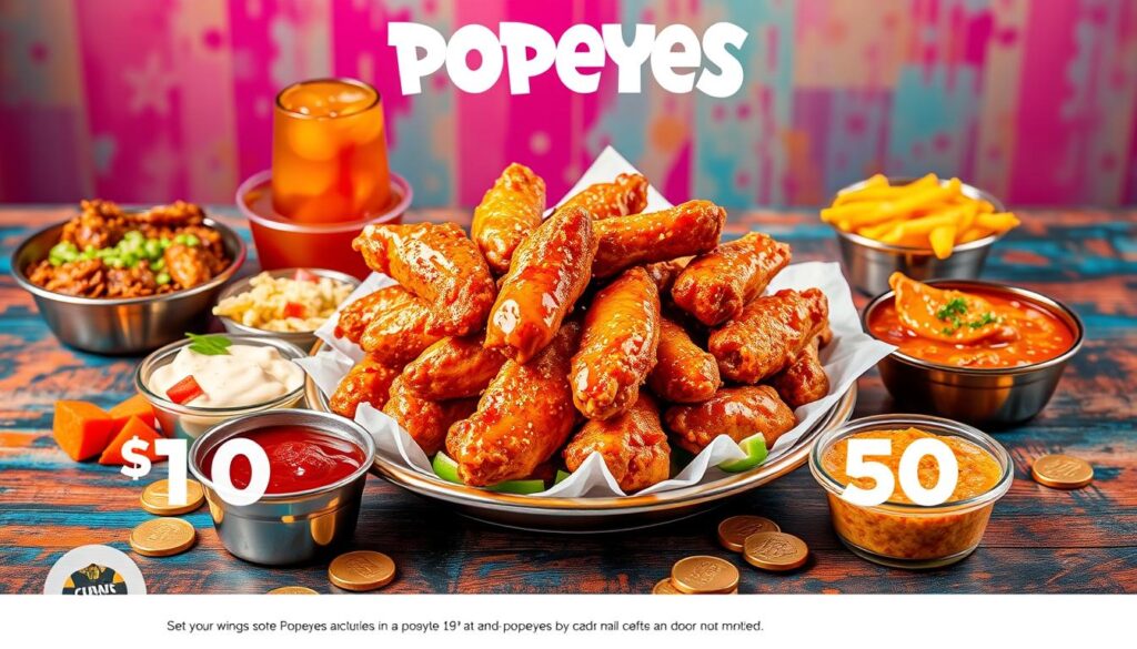 maximize savings Popeyes wings