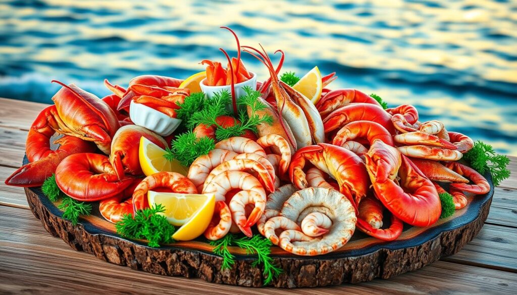 seasonal seafood offers