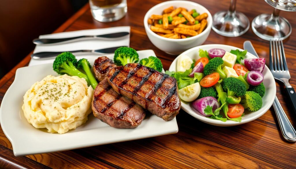 steak combo meals at Applebee's