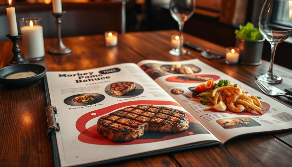 steakhouse menu