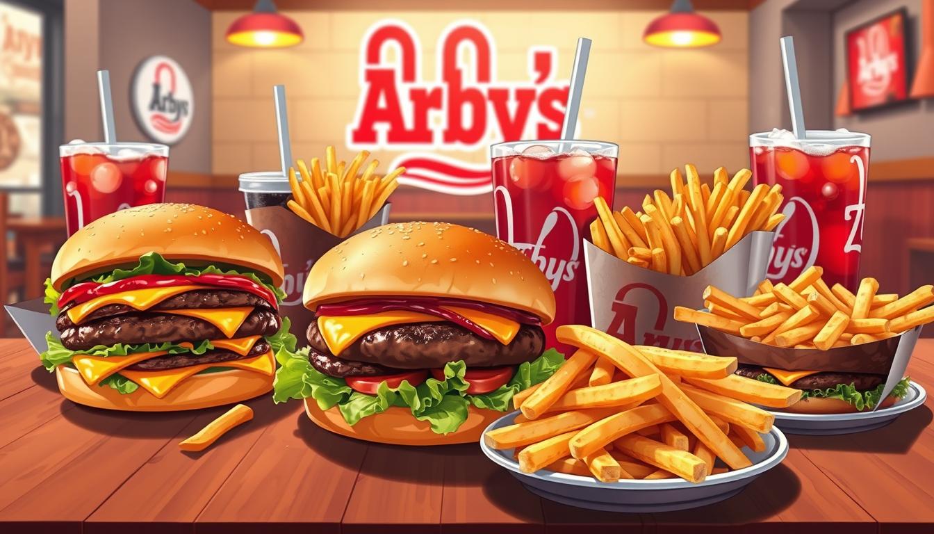 Arby's Hamburger Menu