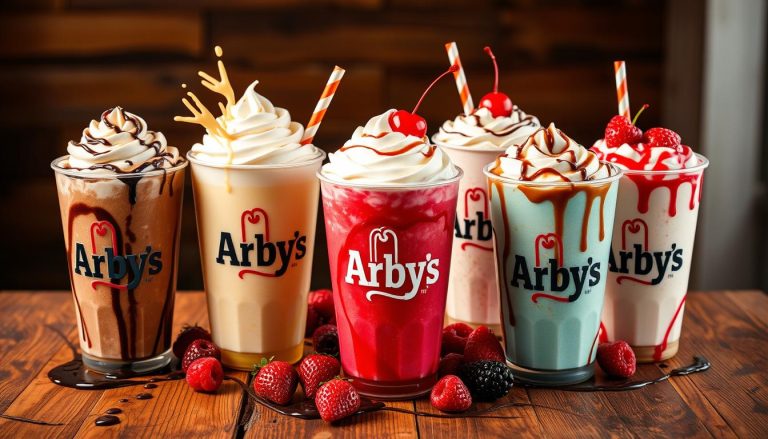 Arby's Milkshakes Menu