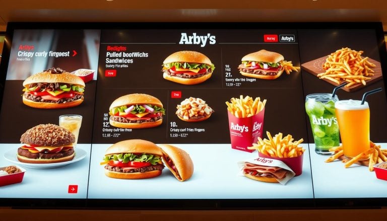 Arby's Online Menu With Prices