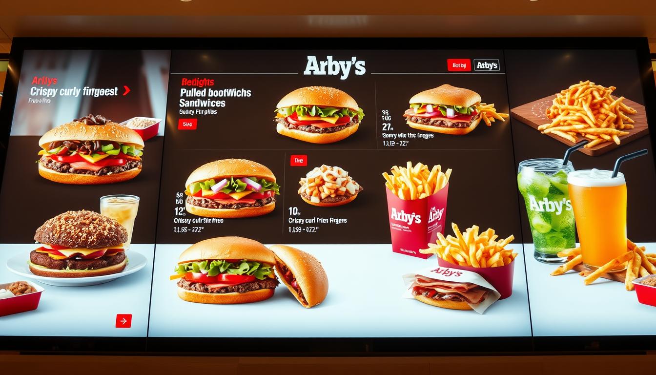 Arby's Online Menu With Prices